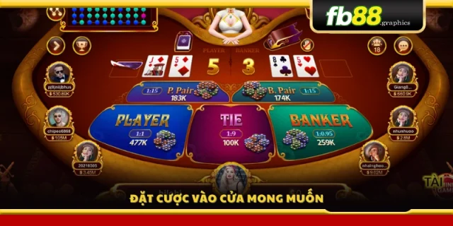 Chọn cửa cược phù hợp và bắt đầu tham gia